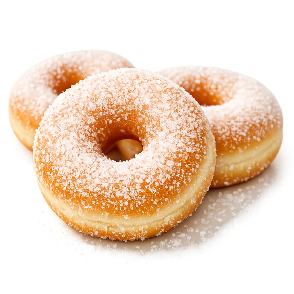 Donat Gula Putih